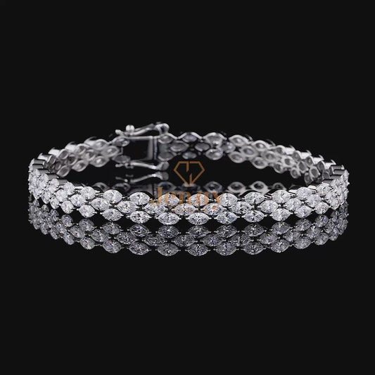 Marquise Tennis Bracelet