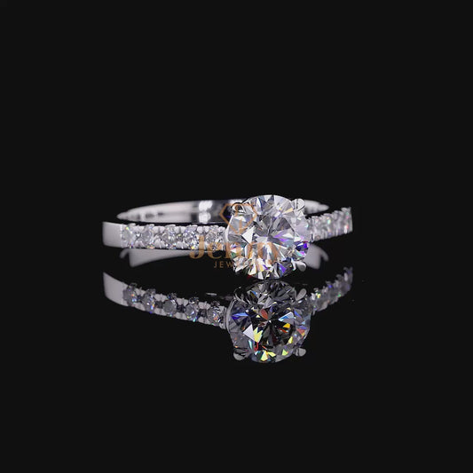 Round Solitaire Ring